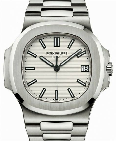 patek nautilus white|patek philippe nautilus retail price.